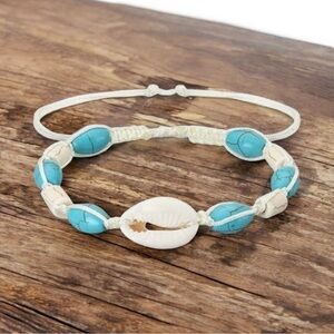 NWT Boho Seashell Adjustable Anklet/Bracelet/Ankle Bracelet
